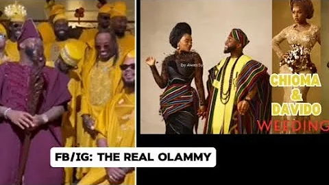 DAVIDO AND CHIOMA WEDDING RECEPTION VIDEO (full videos) #davido #chivido2024 #chioma