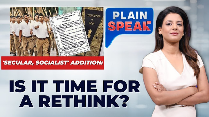 RSS Leader Calls For Debate On Words "Socialist", "Secular" In Preamble | Plain Speak | News18