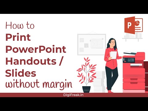 Video: Hoe maak je een hand-out met lege regels onder de dia's in PowerPoint?