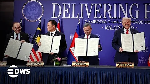 FULL CEREMONY: Trump, Anwar & ASEAN Leaders Witness Historic Cambodia–Thailand Peace Deal | AC1Z