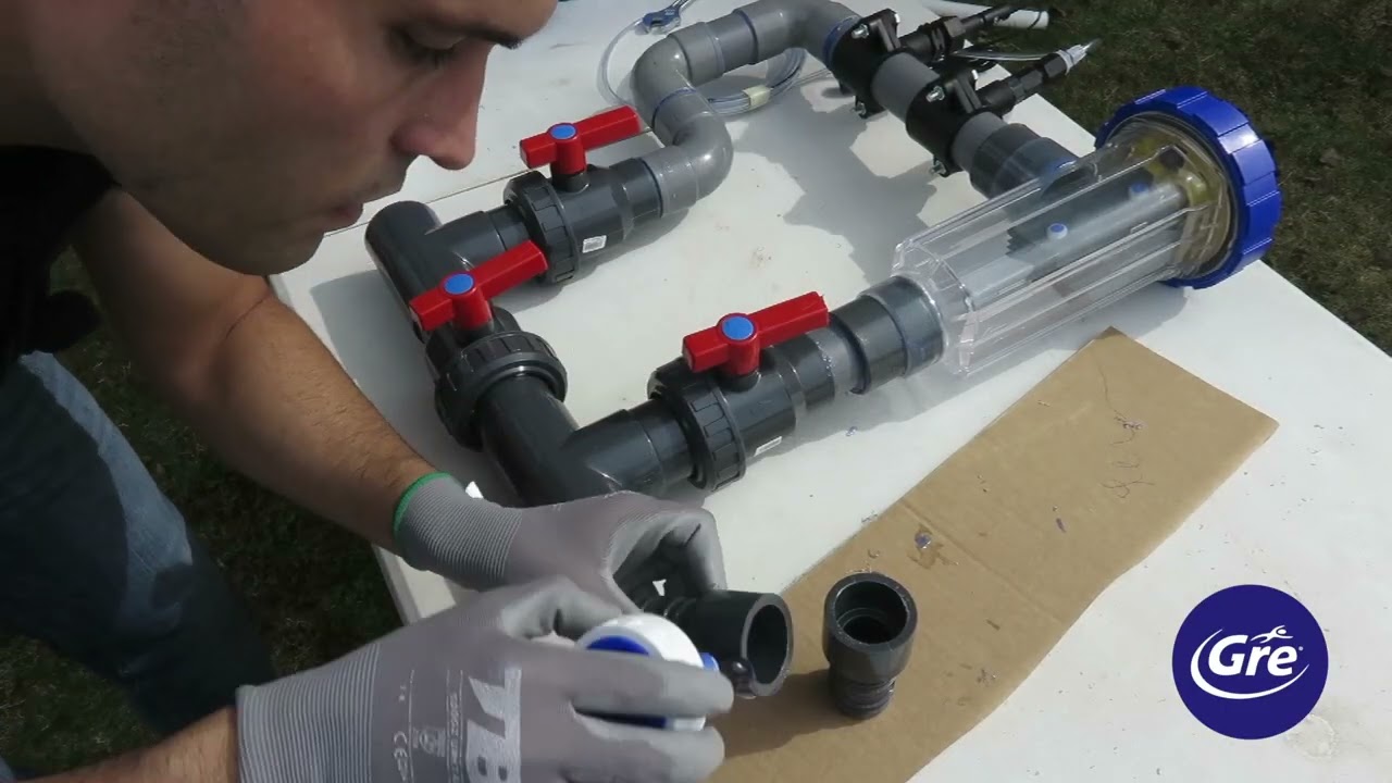 Cómo instalar un clorador salino Gre