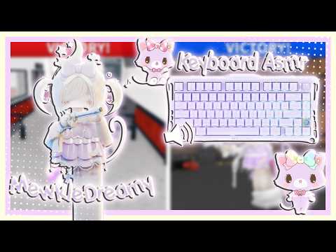 PLAYING MM2 AS MEWKLEDREAMY || Keyboard Asmr || Murder Mystery 2