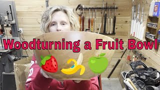 Stylish Woodturning - A Fresh Fruit Bowl