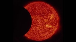 NASA | Earth and Moon Photobomb SDO