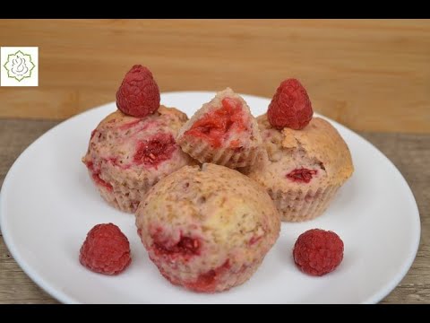 Vídeo: Como Fazer Um Muffin De Framboesa