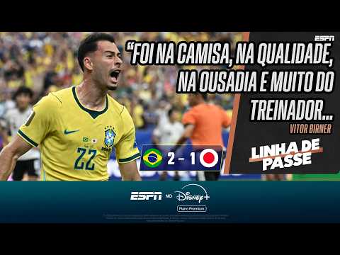 BRASIL 2x1 JAPÃO: A CAMISA DA SELEÇÃO BRASILEIRA PESOU E DECIDIU CLASSIFICAÇÃO SUADA E HISTÓRICA?