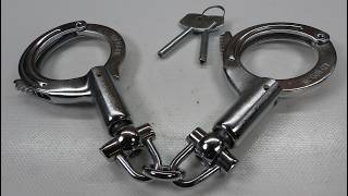 Anhua HC-01W KD BPD-W China Handschellen FBI Nachbau Handcuffs Asia Copy Gimmick Trick Restraints