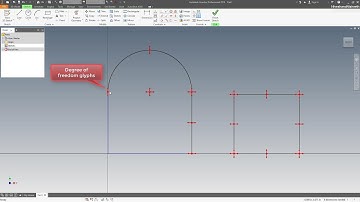 Creating Fully Constrained Sketch || Dimension Tool || Autodesk Inventor Tutorial