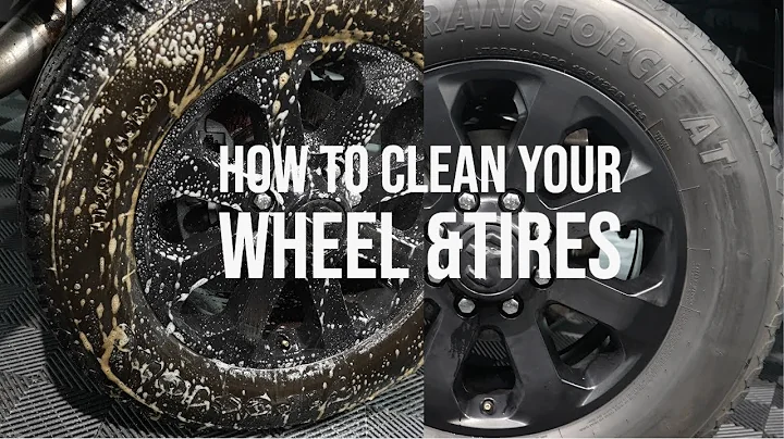 how to clean your wheel and tire #wheelcleaning #r...