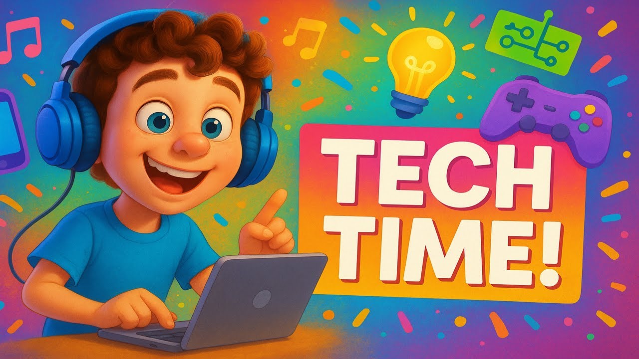 Tech Time! | Fun Kids Song About Technology, Learning, and Innovation
