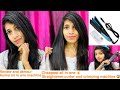 OMG 😯!! Best straightener,curler and crimping in one machine 😱 ||all in one machine at just rs???