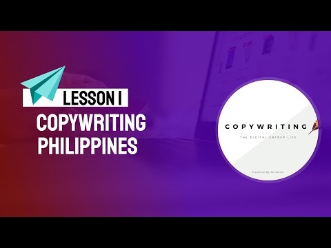 Video: Paano Matutunan Ang Copywriting