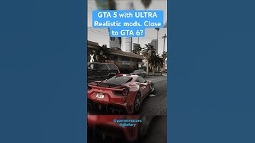 GTA 5 Unreal Engine 5 ULTRA Realism Graphics - GTA 6 LEVEL on RTX 4090 #3 #shorts