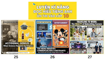 PART 13 | LUYỆN KĨ NĂNG ĐỌC HIỂU TIẾNG ANH ÔN THI VÀO LỚP 10 (2025)
