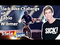 Mit Bike auf Slackline balancieren: Trial-Profi Fabio Wibmer vs. Victor (10) | Klein gegen Groß