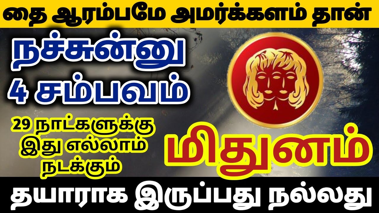 மிதுனம்-தை மாத ராசிபலன் 2026/ thai month rasipalan 2026/ 