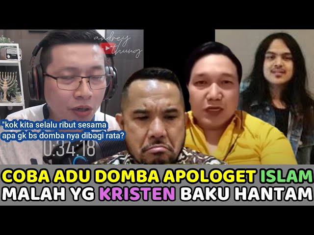 Senjata Makan Tuan. Pendeta Coba Adu Domba Apologet Islam Berakhir Apologet Oten yg Baku Hantam class=