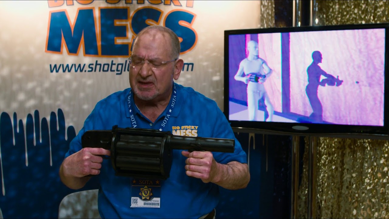 Paul Blart Mall Cop 2 - The Big Sticky Mess, A Grenade Launcher That Shoots GLUE FOAM
