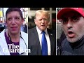 Trump guilty verdict met with cheers and moans around New York