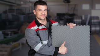 Укладка модульных покрытий iNDUSTRIAL в частном гараже г. Гатчина. TN GROUP Укладка модульных покрытий iNDUSTRIAL в частном гараже г. Гатчина. TN GROUP