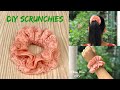 DIY SCRUNCHIES #4 | Cách làm scrunchies cột tóc siêu đơn giản | Lace version | Thien Hoa DIY