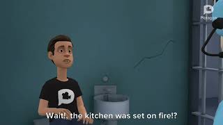 The Haunted House Part 2|Plotagon animation