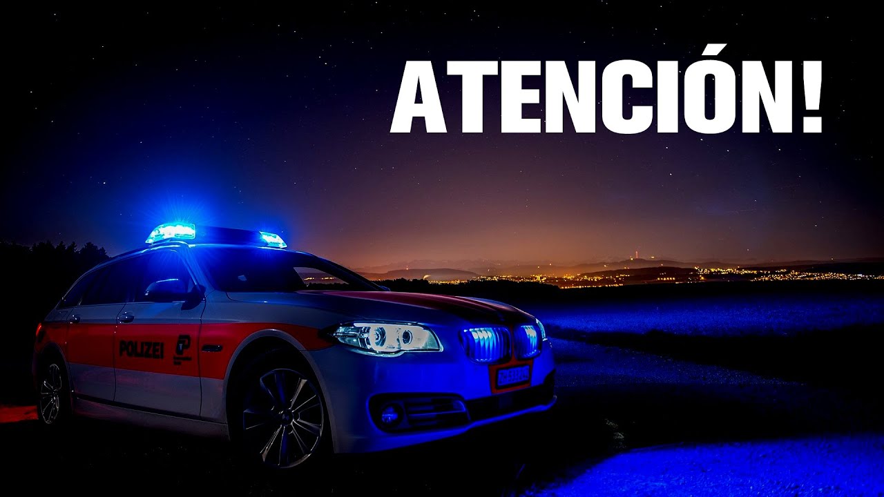 Sirenas de Policía en la Noche 🚨 Sonido REAL