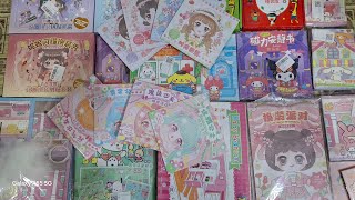 Reviewing all magnetic sticker books, Sanrio sticker books, mini sticker books, makeup stickers, ... screenshot 3