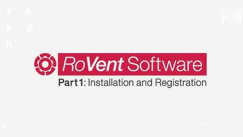 RoVent10: PART 1 - Software Installation (EN)