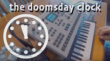 THE DOOMSDAY CLOCK: Dawless Jam on #Elektron #AnalogFour mk2 #Jamuary2020 #VolcaDrum #Keystep