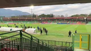 Ternana - Catania 5-1 fine partita