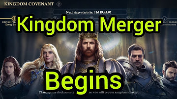 Kingdom Merger Begins | Kingdom Convenant | King of Avalon KOA | Sachin Mobile Gaming