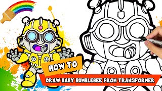 Bumblebee Drawing  How to draw Bumblebee Transformers Autobots