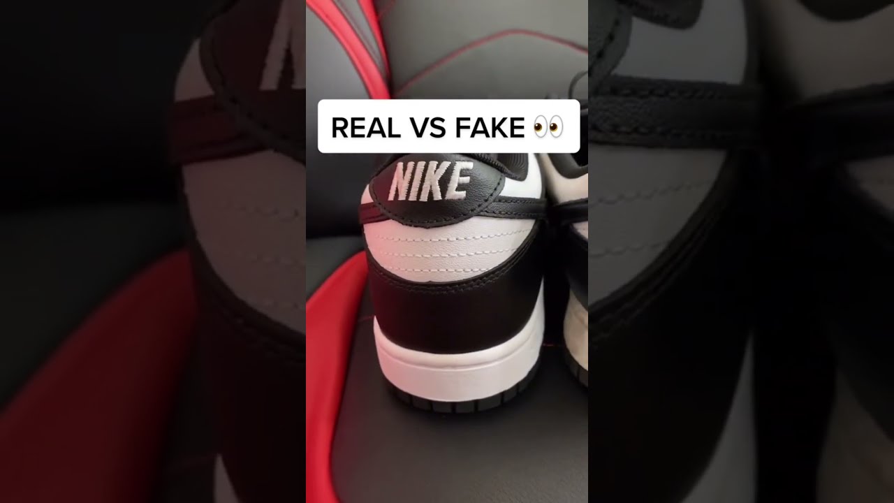 FAKE VS REAL NIKE DUNK LOW SCARY 