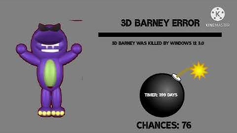 3D Barney error (Barney error 11) [part 7]