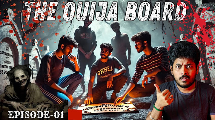 THE OUIJA BOARD💀🔥| EPISODE-01 | Mini Series | Devil's Kitchen | MR.Prabhakaran