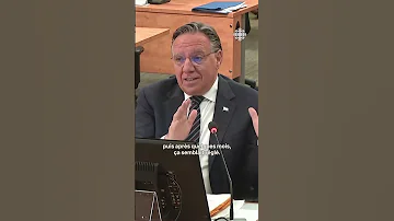 SAAQclic François Legault S Testimony To The Gallant Commission In 2 Minutes 
