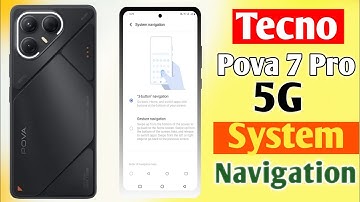 How To Tecno Pova 7 Pro 5G Back Button Setting || Tecno Lj8 System Navigation || 2025