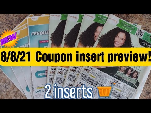 8/8/21 Coupon Preview! 1 Smartsource & 1 SAVE! Clairol and CoverGirl ☺️