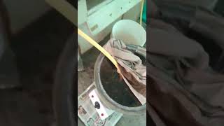 manualy gold refining machine