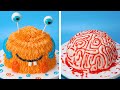 Scary Halloween Cake Decorating Idea Halloween Cake Tutorial