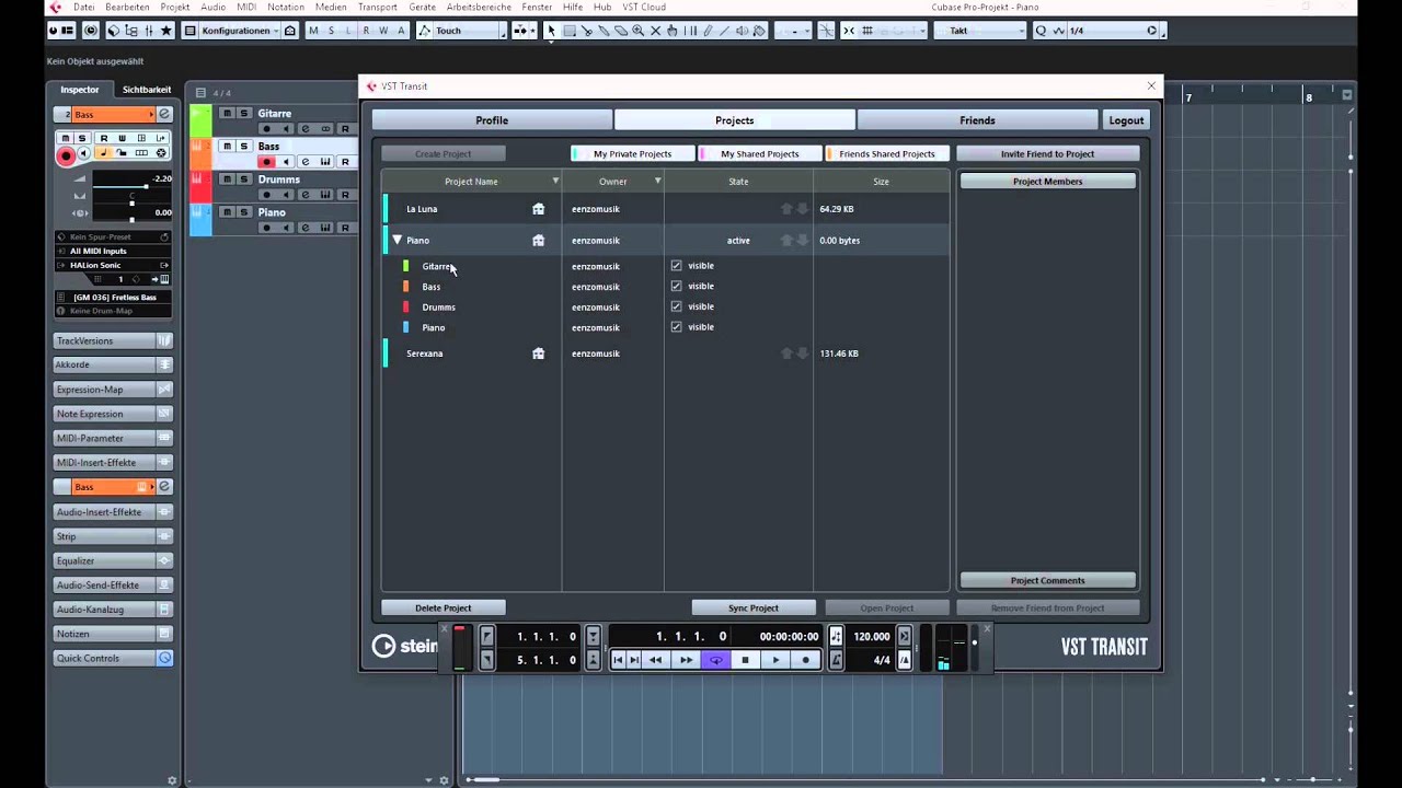 Cubase 8.5 VST Transit YouTube