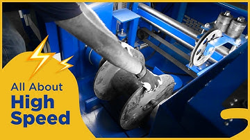 High Speed Wire Take Up & High Speed Wire Coil Payoff | @ReelPowerInd