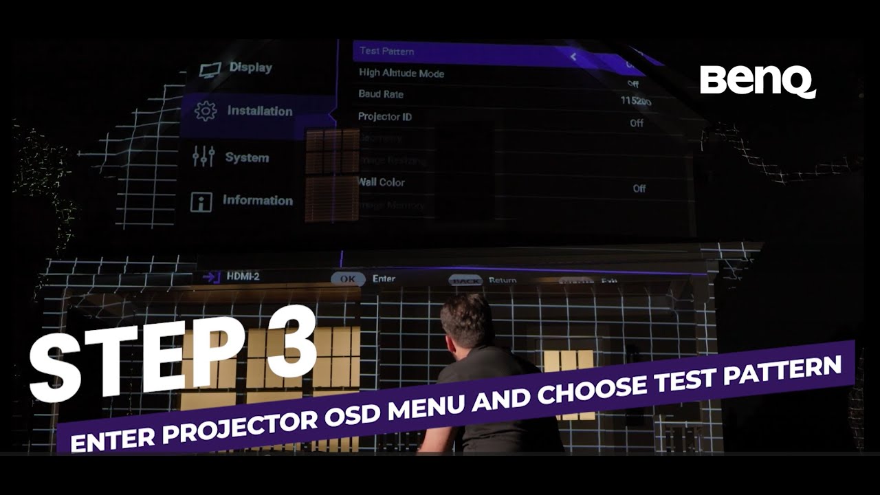 How to Set Up a Projector for House Mapping - YouTube
