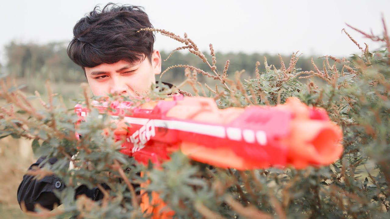 LTT Game Nerf Guns : Gaming nerf guns | Squad S.W.A.T Battle Criminal group