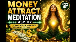 432Hz Cosmic Energy for Money, Wealth & Success ✨ Deep Sleep Healing Frequency Meditation 🌙