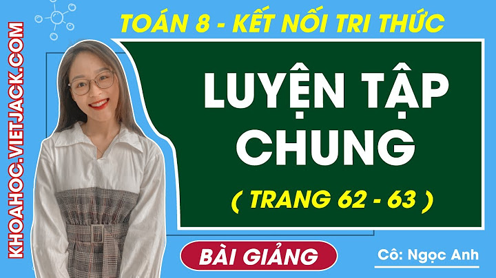 Bài 10 trang 62 sgk toán 8 tập 2 năm 2024