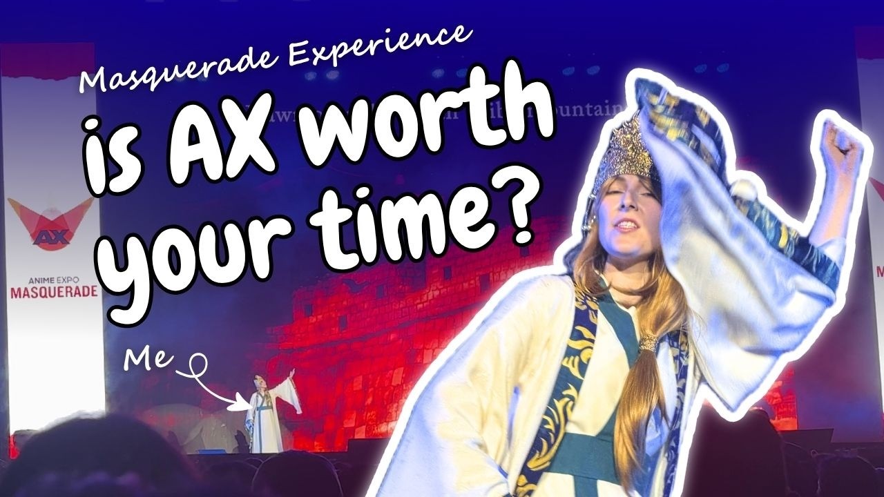 I entered a masquerade at the biggest anime con in the country! | Anime Expo Masquerade