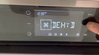 How to set the time on your Bertazzoni oven.