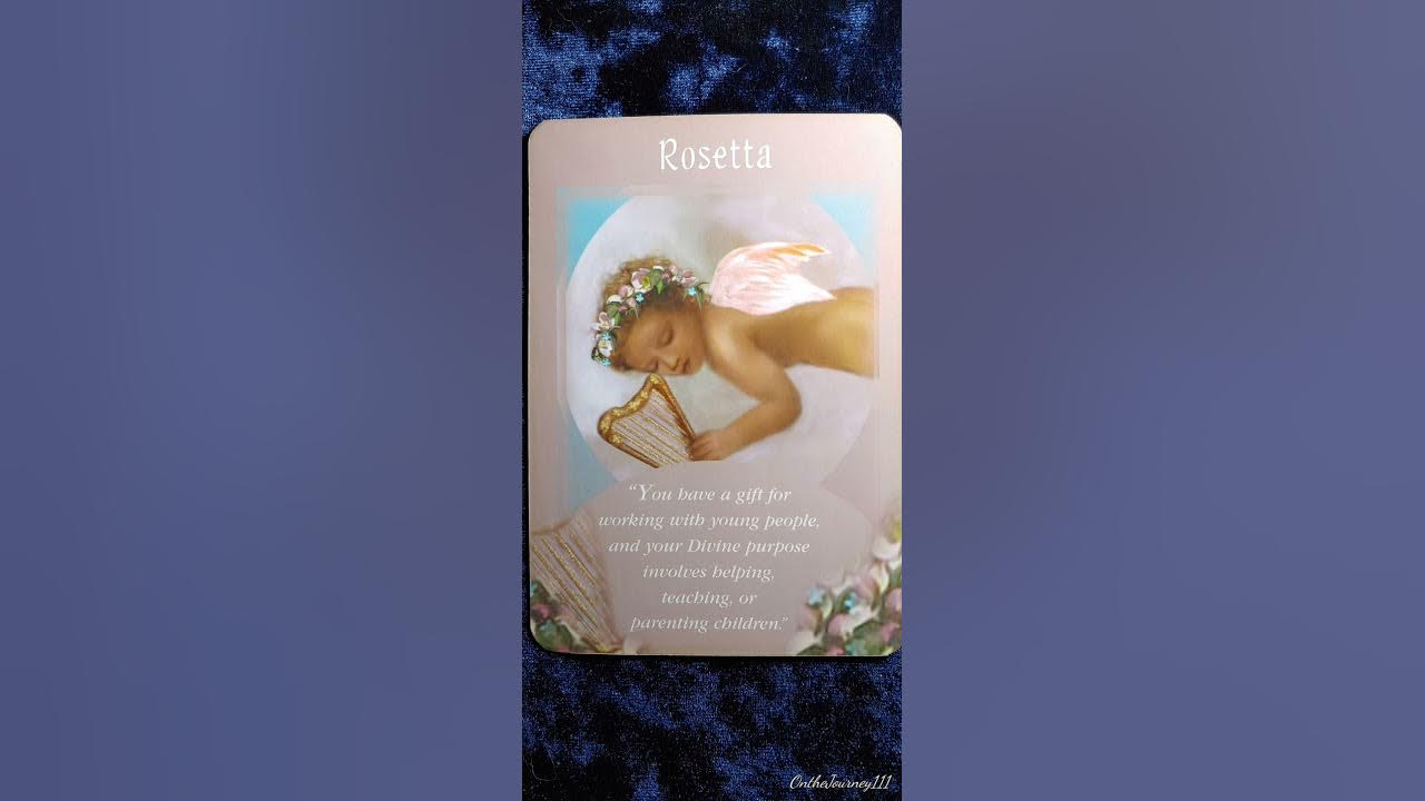 Rosetta 💫 Messages From Your Angels card meaning YouTube